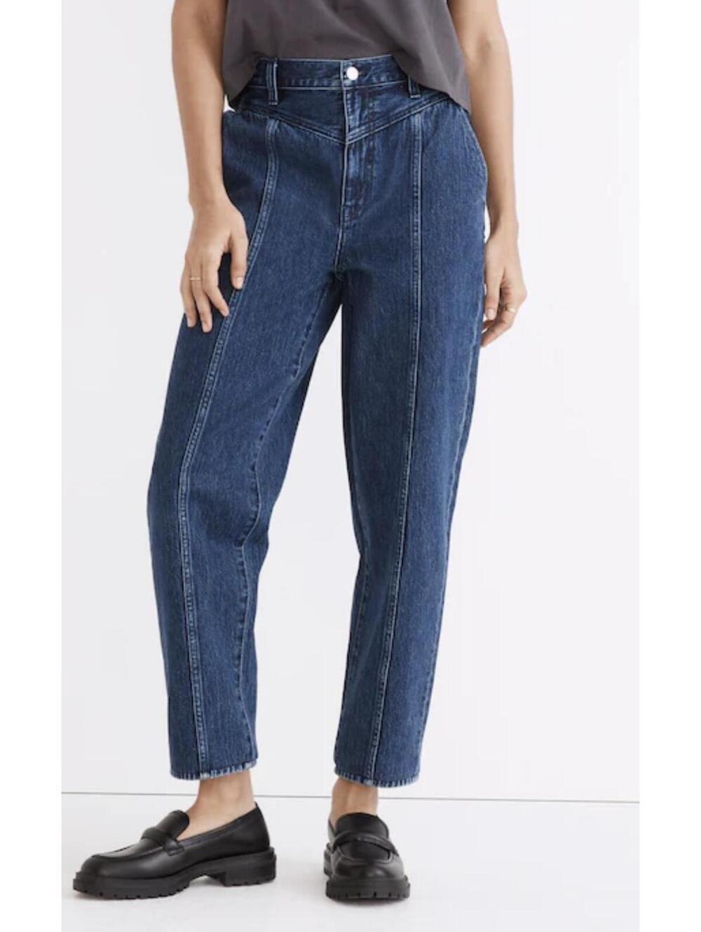 Madewell The Balloon Dark Wash Denim Jean - Women's 31 NWOT